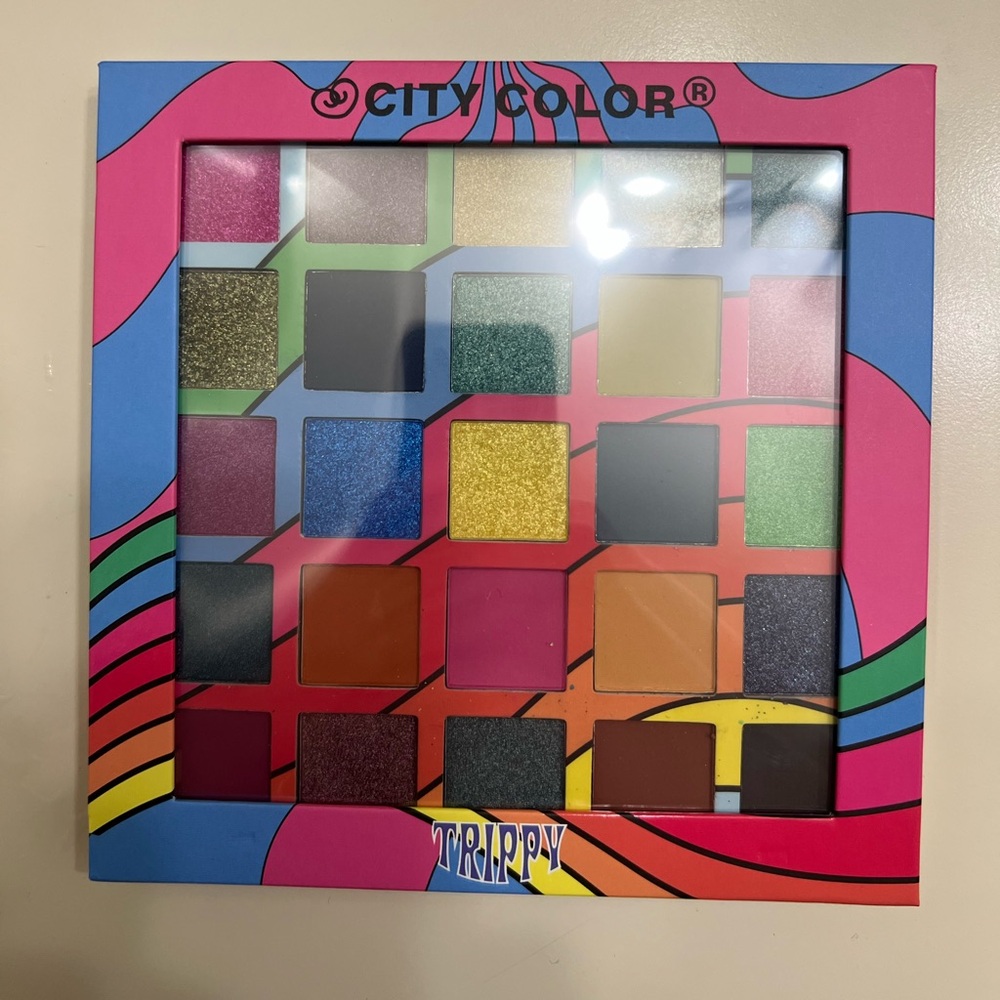 City Color Trippy Eyeshadow Palette New